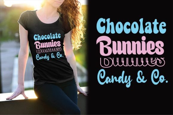 Chocolate Bunnies Candy Co. Svg Design