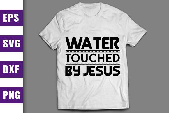 Christmas Svg Design, Water Touched by Je