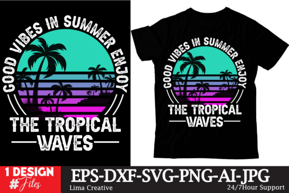 Good Vibes in Summer Enjoy the Tropical Freebies