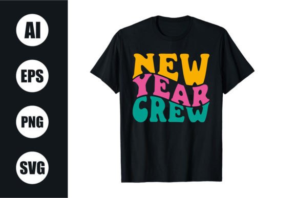 Happy New Year T Shirt Design Happy T-Shirt Designs