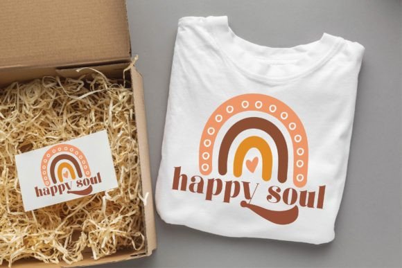 Happy Soul Groovy Svg Design for T-Shirt Designs