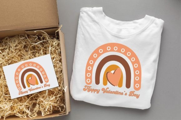 Happy Valentine's Day Baby Groovy Svg