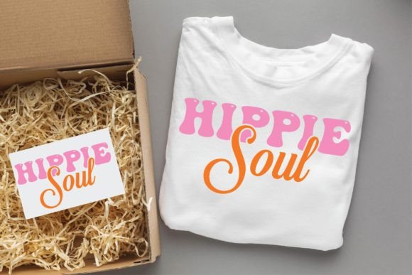 Hippie Soul Valentine Groovy Svg Design