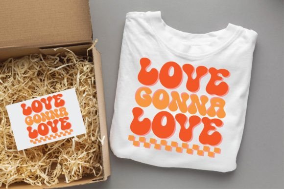 Love Gonna Love Valentine Groovy Svg