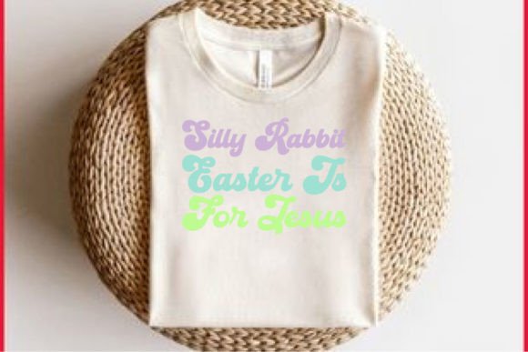 Retro Easter T-shirt Design, Illy Rabbit