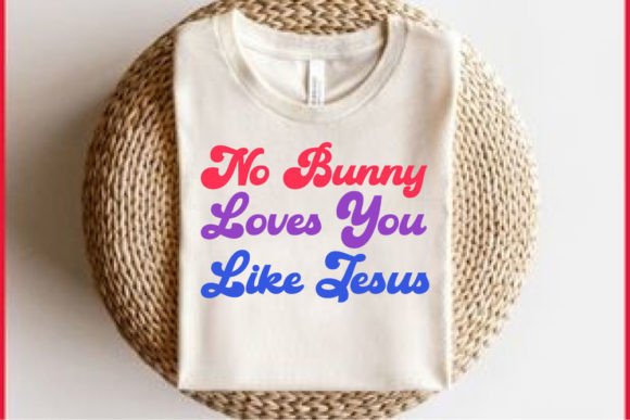 Retro Religious Easter T-shirt Design
