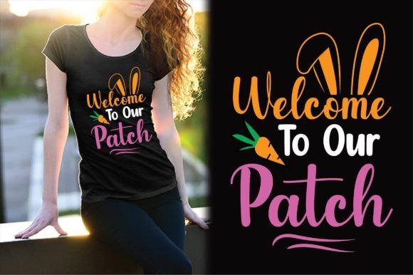 Welcome to Our Patch Svg Design T-Shirt Designs